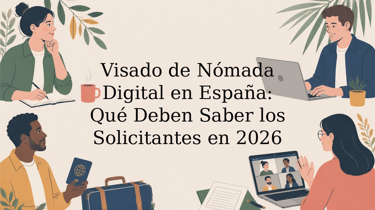 Requisitos y planificación del visado de nómada digital en España en 2026