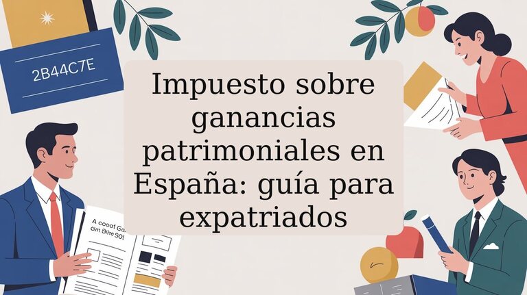 Impuesto sobre ganancias patrimoniales en España: guía para expatriados
