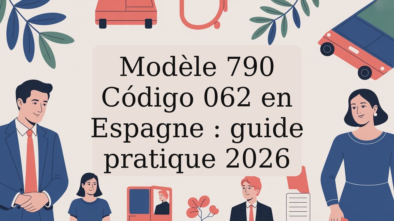 Modèle 790 Código 062 en Espagne : guide pratique 2026