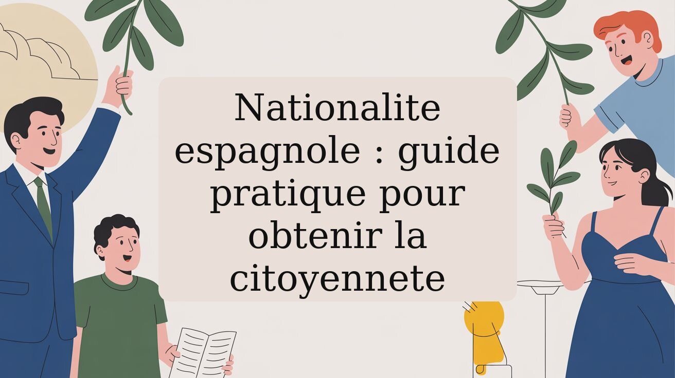 Nationalite espagnole : guide pratique pour obtenir la citoyennete