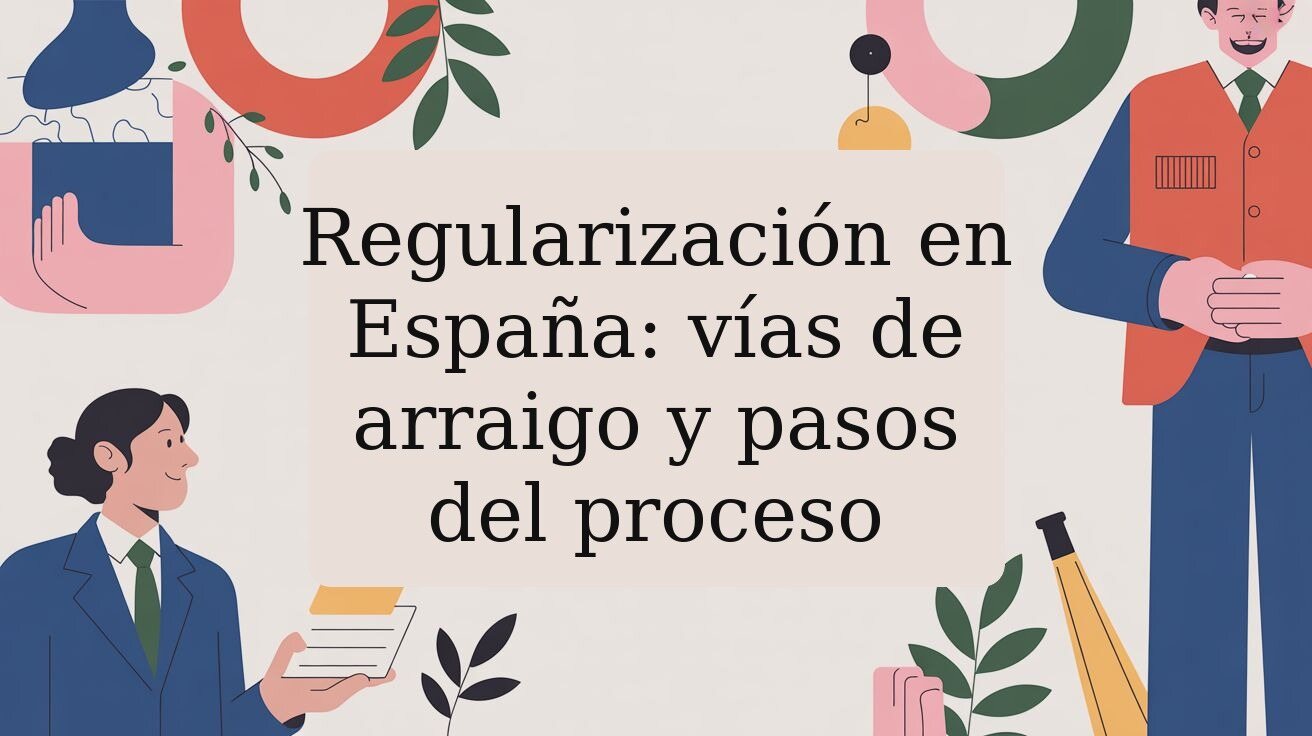 Regularización en España: vías de arraigo y pasos del proceso