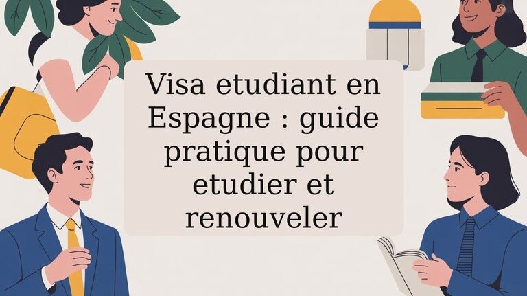 Visa etudiant en Espagne : guide pratique pour etudier et renouveler