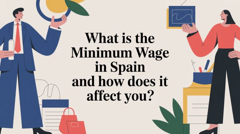 Minimum wage in Spain guide illustration