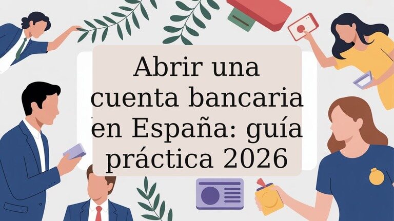 Abrir una cuenta bancaria en España: guía práctica 2026