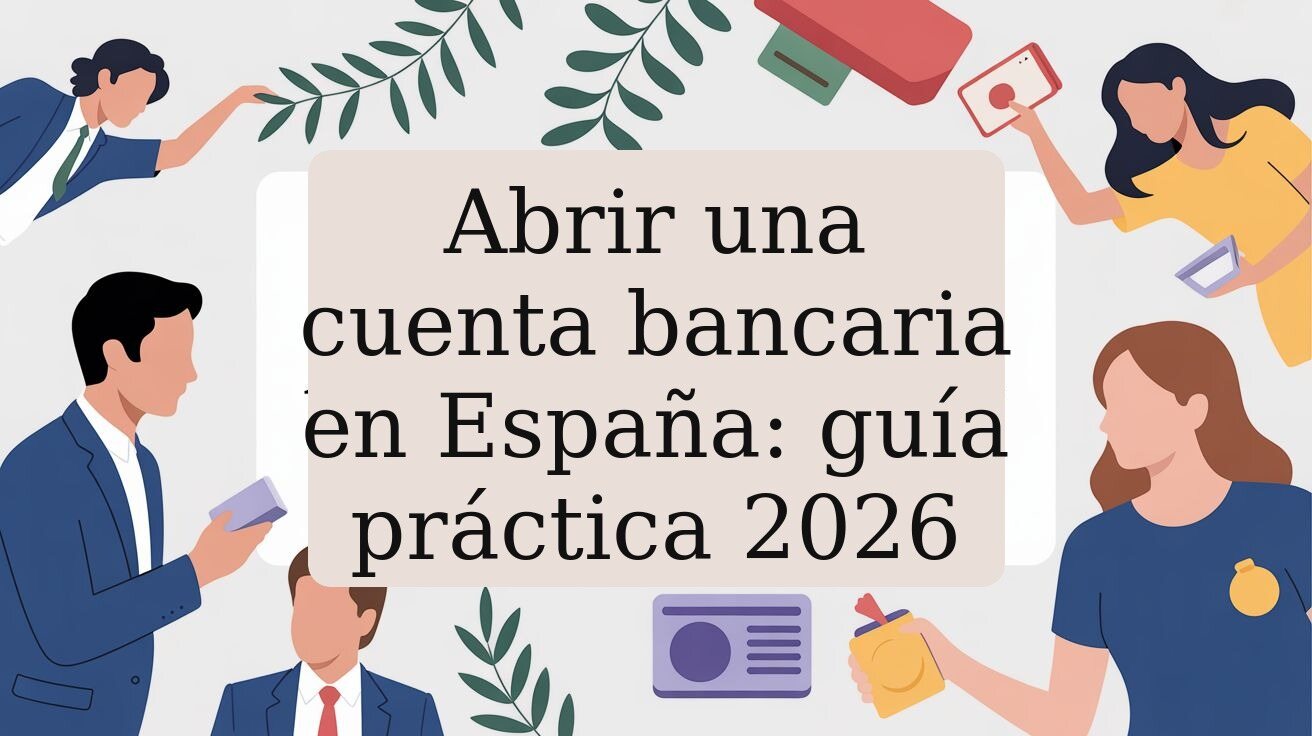 Abrir una cuenta bancaria en España: guía práctica 2026