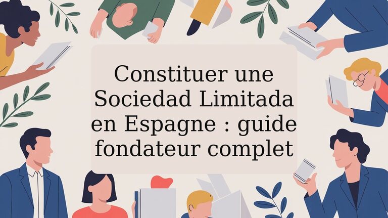 Constituer une Sociedad Limitada en Espagne : guide fondateur complet