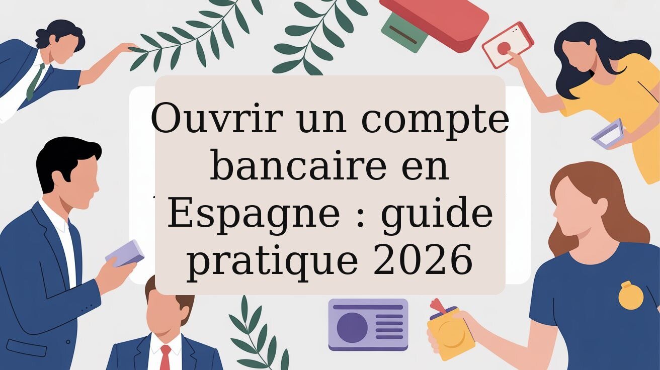 Ouvrir un compte bancaire en Espagne : guide pratique 2026