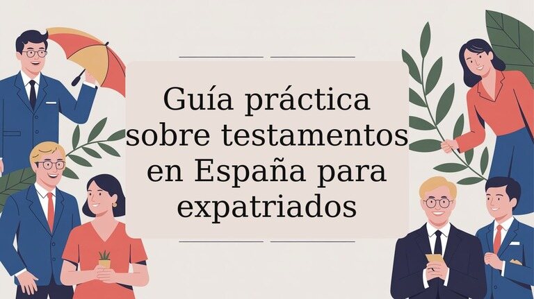 Guía práctica sobre testamentos en España para expatriados