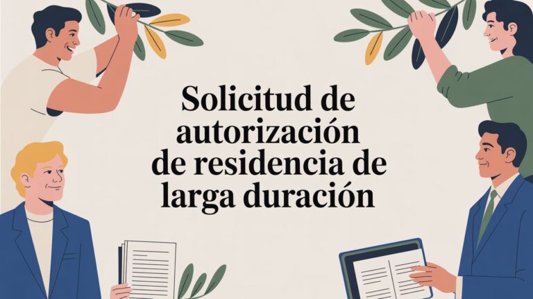 Long-term residence authorization application in Spain after five years