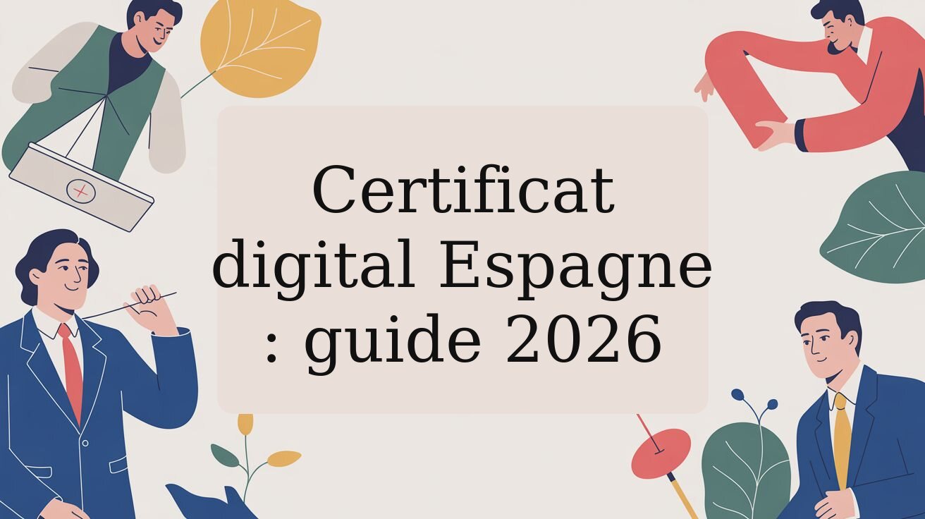 Certificat digital Espagne : guide 2026