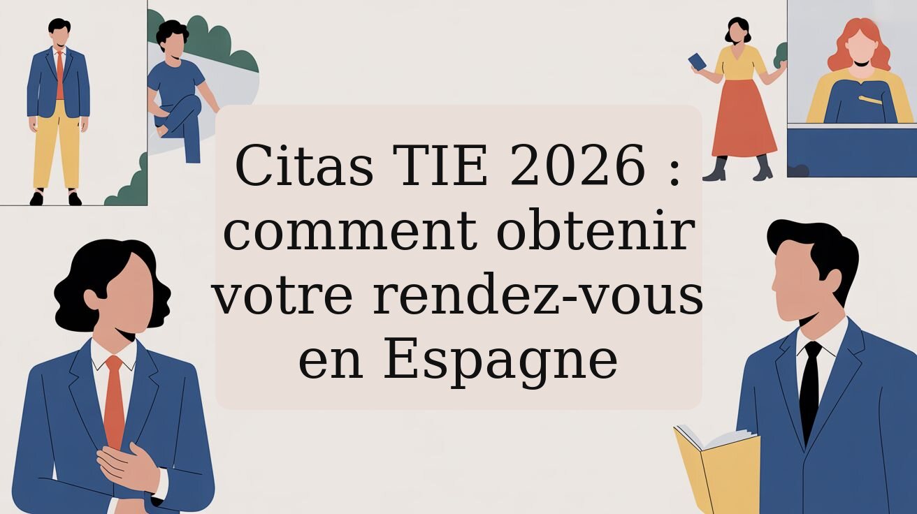 Citas TIE 2026 : comment obtenir votre rendez-vous en Espagne