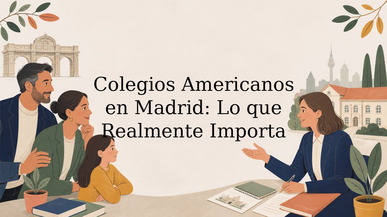 Colegios americanos en Madrid para familias expatriadas que se trasladan a España