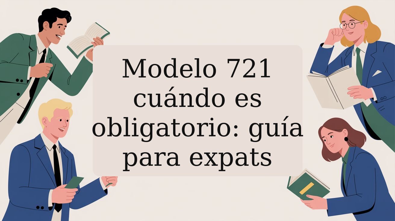 Modelo 721 cuándo es obligatorio: guía para expats