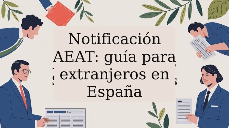 Notificación AEAT: guía para extranjeros en España