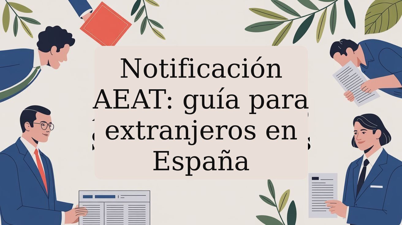 Notificación AEAT: guía para extranjeros en España