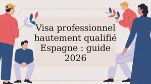 Visa professionnel hautement qualifié Espagne : guide 2026