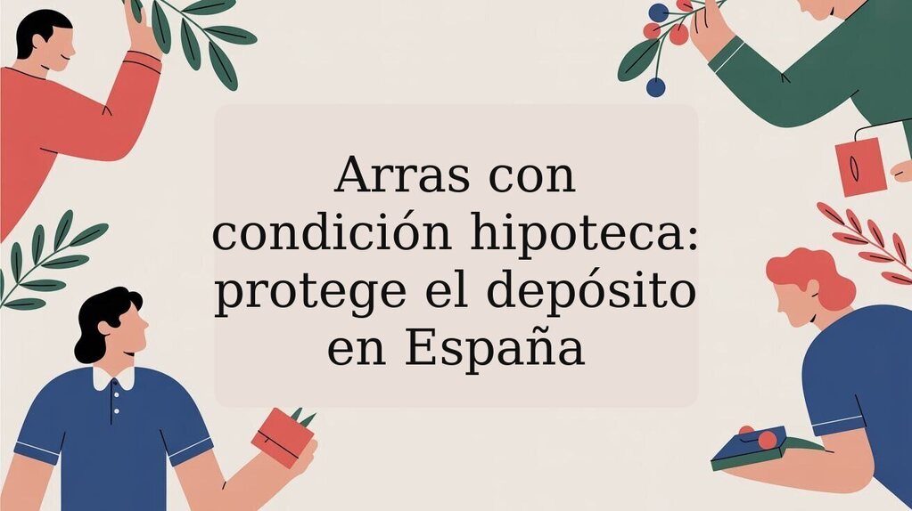 Arras con condición hipoteca: protege el depósito en España