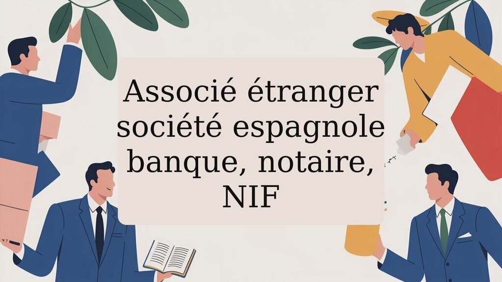 Associé étranger d’une société espagnole : documents pour la banque et le notaire