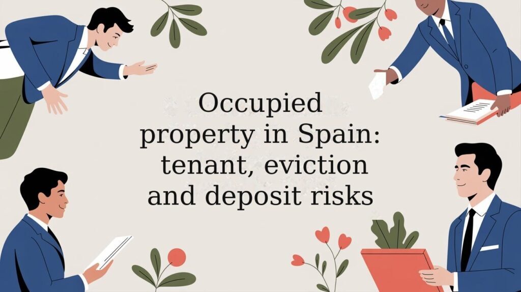 Occupied property in Spain: tenant, eviction and deposit risks