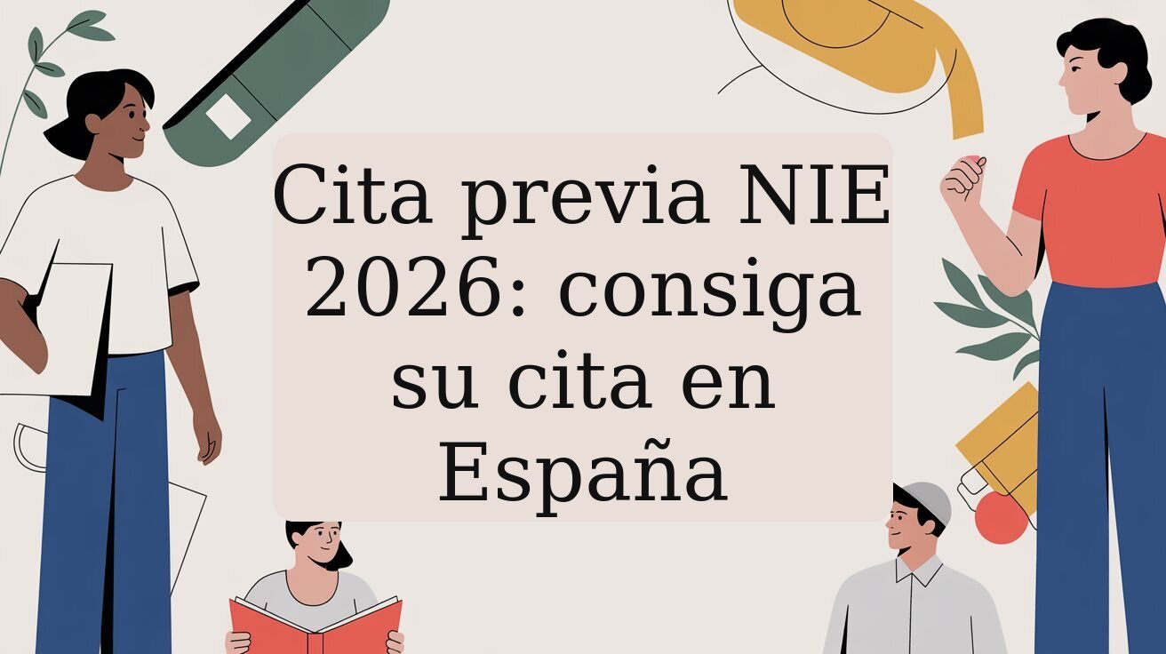 Cita previa NIE 2026: consiga su cita en España