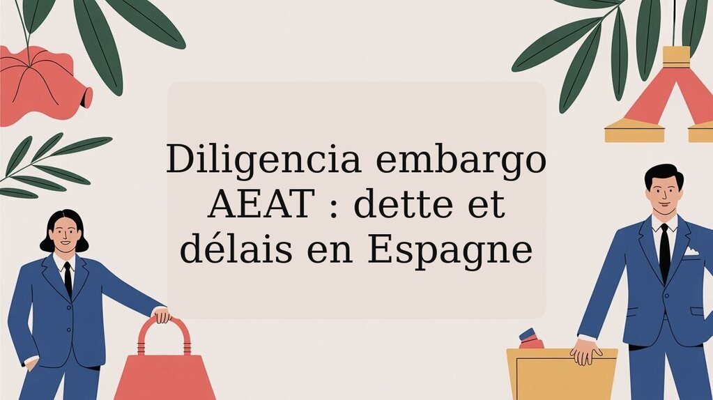 Diligencia embargo AEAT : dette et délais en Espagne