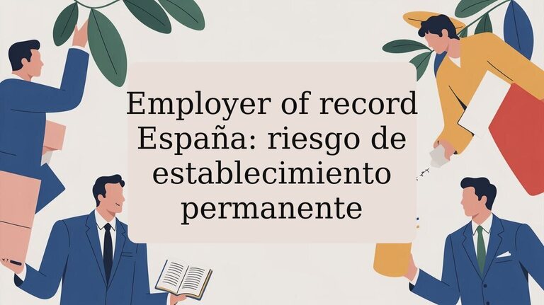 Employer of record España: riesgo de establecimiento permanente