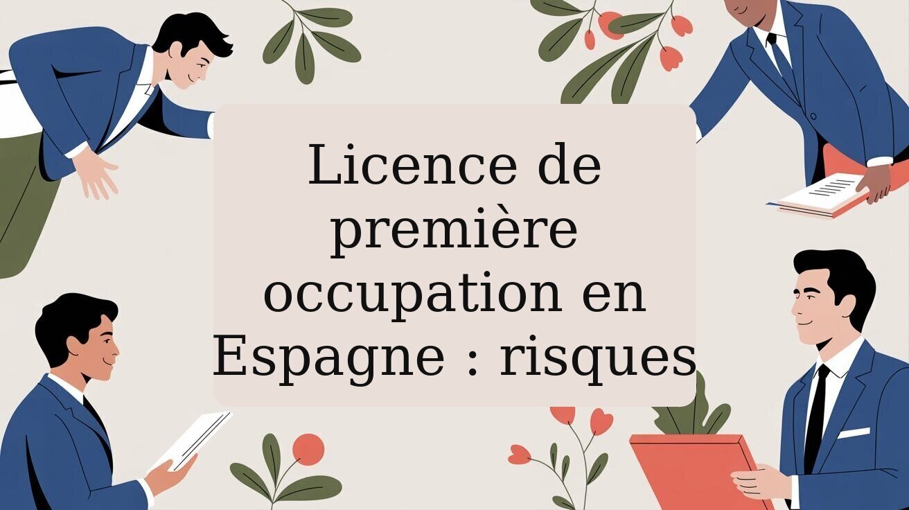 Licence de première occupation en Espagne : hypothèque, location et revente