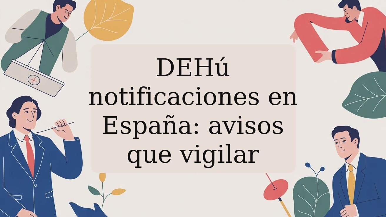 DEHú notificaciones en España: avisos que vigilar