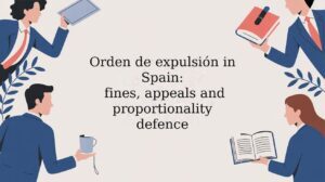 Expulsion order in Spain: fines, appeals and proportionality defence