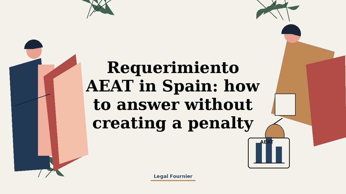 Requerimiento AEAT in Spain: how to answer without increasing penalty risk header image