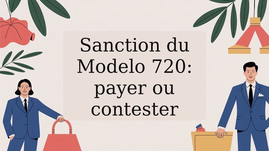 Sanction du Modelo 720 en Espagne : quoi vérifier avant de payer ou contester