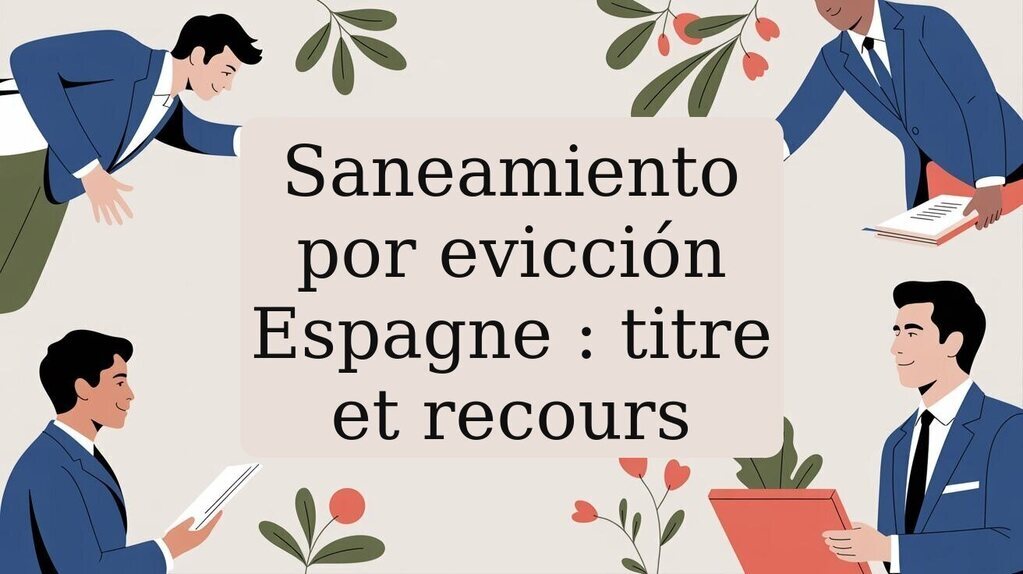 Saneamiento por evicción Espagne : titre et recours