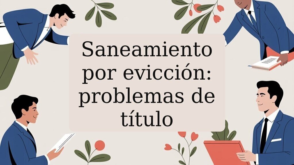 Saneamiento por evicción: problemas de título