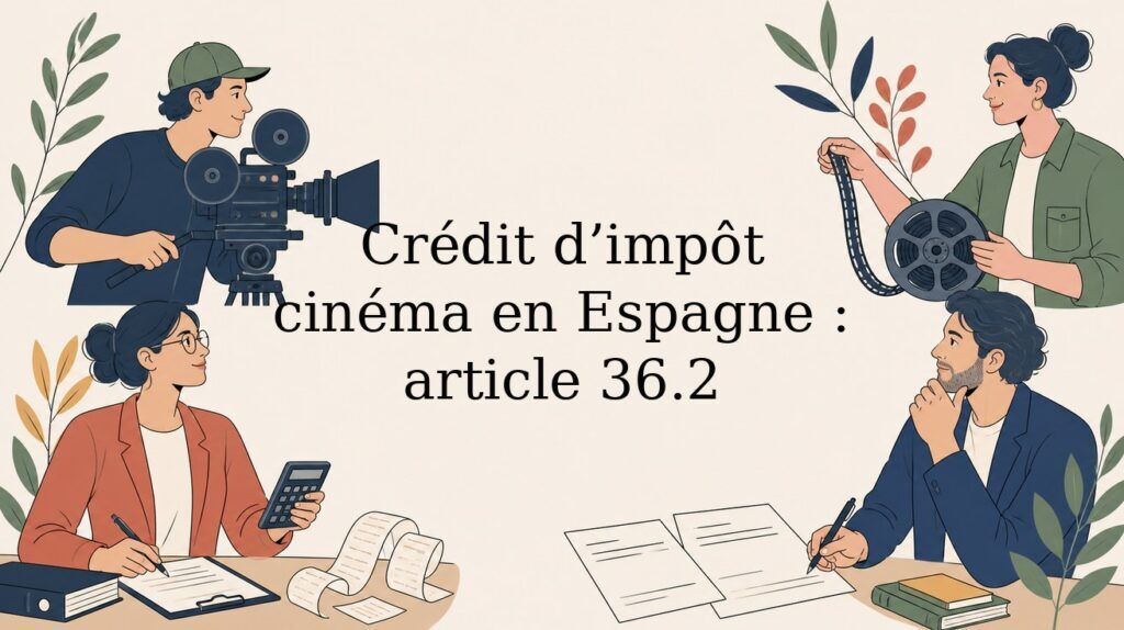 Crédit d'impôt cinéma en Espagne : Article 36.2, dépenses éligibles et producteur local