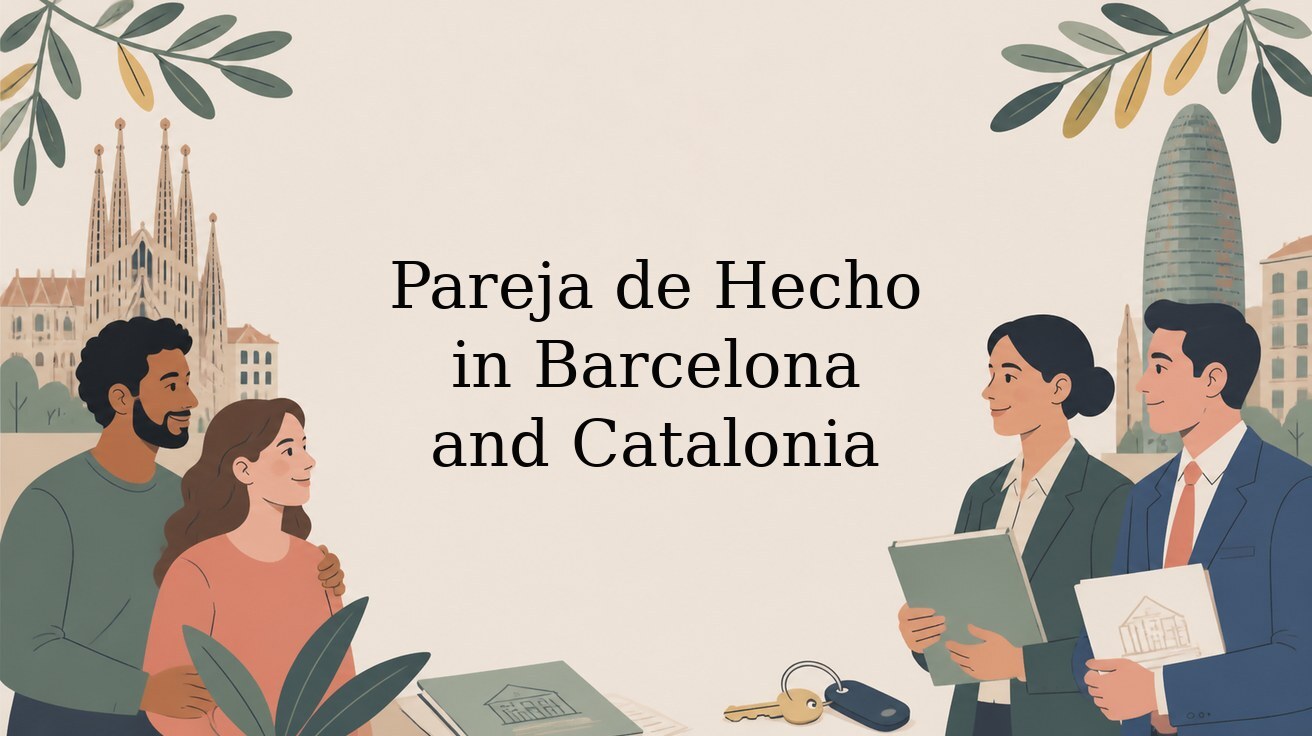 Pareja de Hecho in Barcelona and Catalonia: Registration and Residence