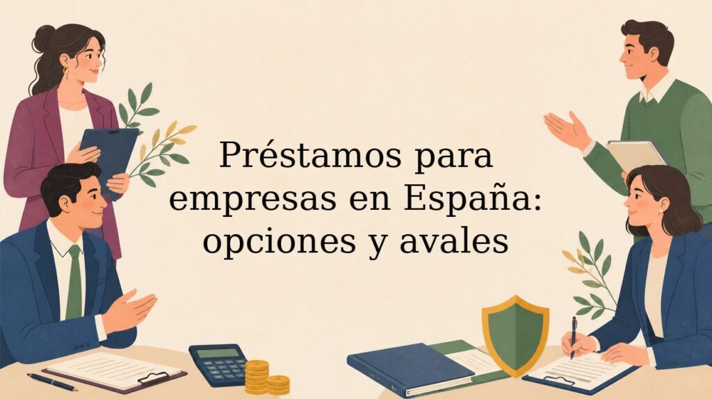 Préstamos para empresas en España: opciones, avales y condiciones