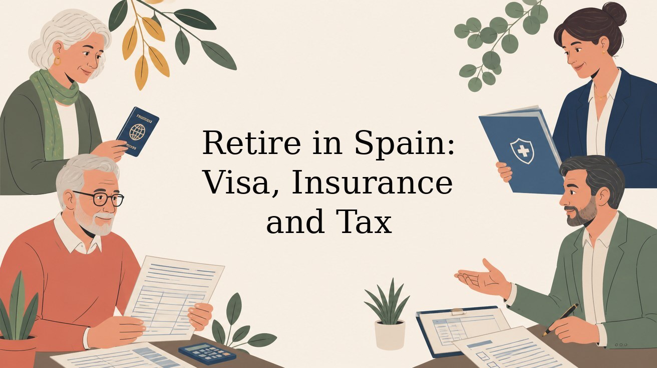 Retire in Spain: NLV Income, Health Insurance and Tax Checks