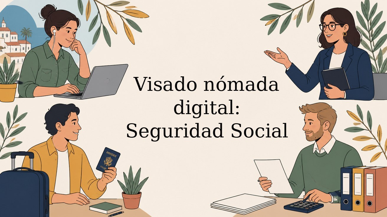 Seguridad Social para el visado nómada digital: empresa, certificado o RETA