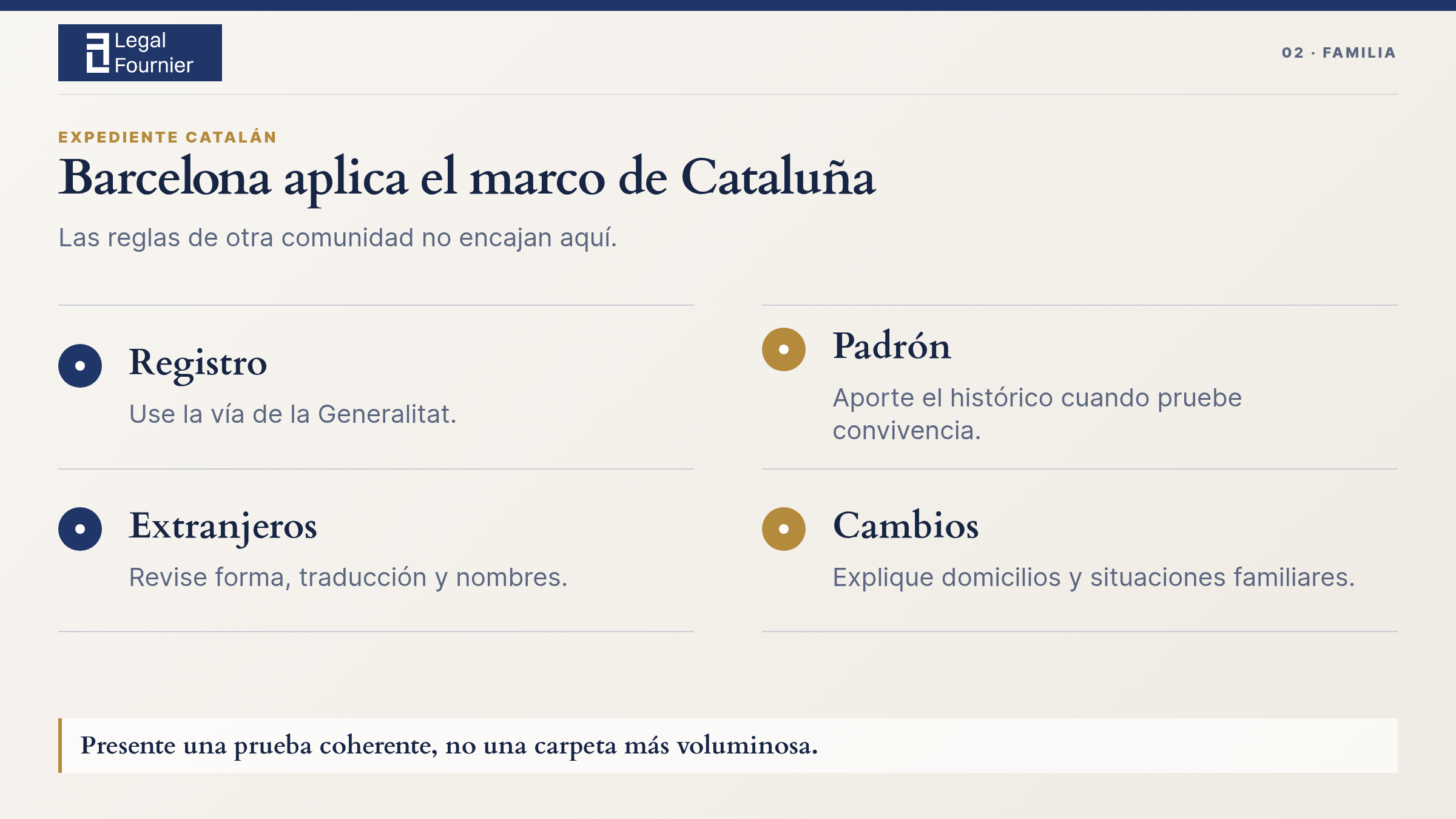 Documentos de pareja de hecho en Cataluña y Barcelona